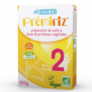 Prémibio Prémiriz Stage 2 Infant Formula 6 -12 months 600g